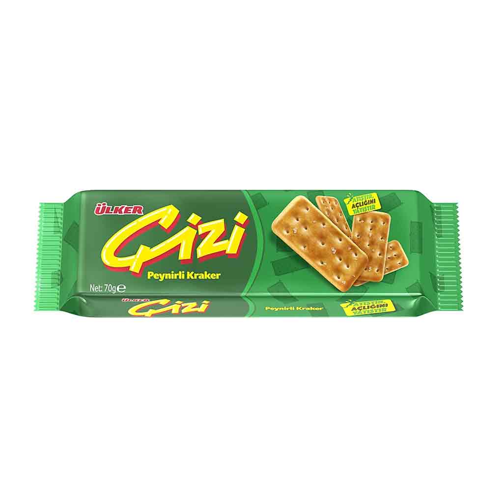 Ulker Cizi Cheese Crackers 70g - 24pack