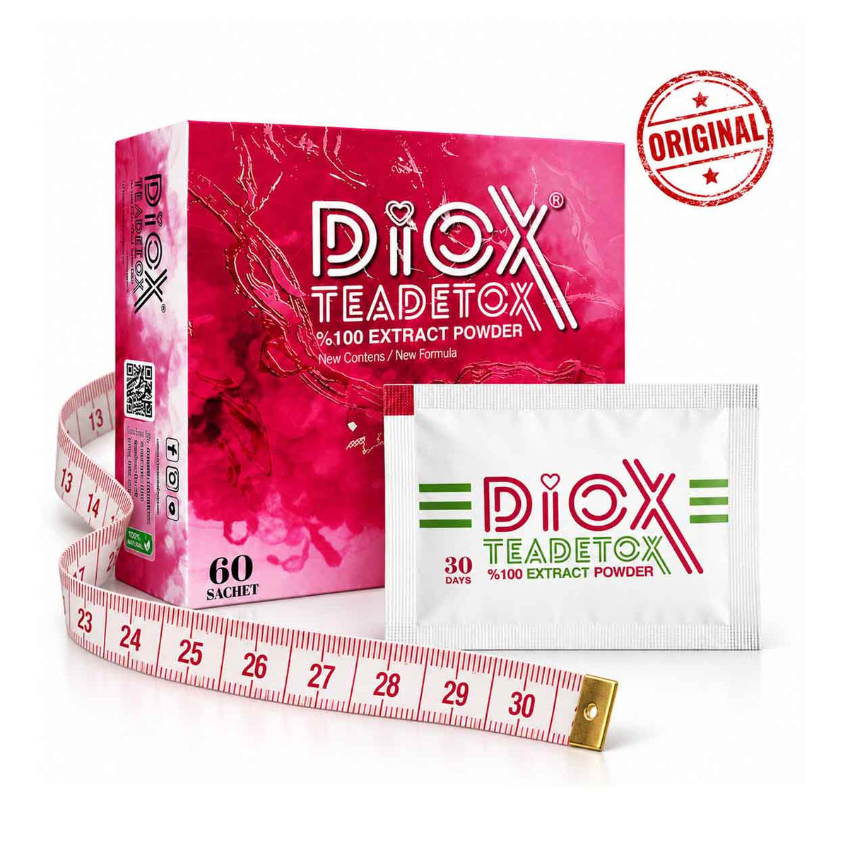 Diox Herbal Tea, 60 Tea Bags, Made in Turkey