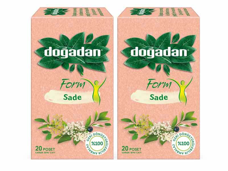Dogadan Form Mixed Herbs Herbal Tea (20 Tea Bags) – Turkish Herbal Blend