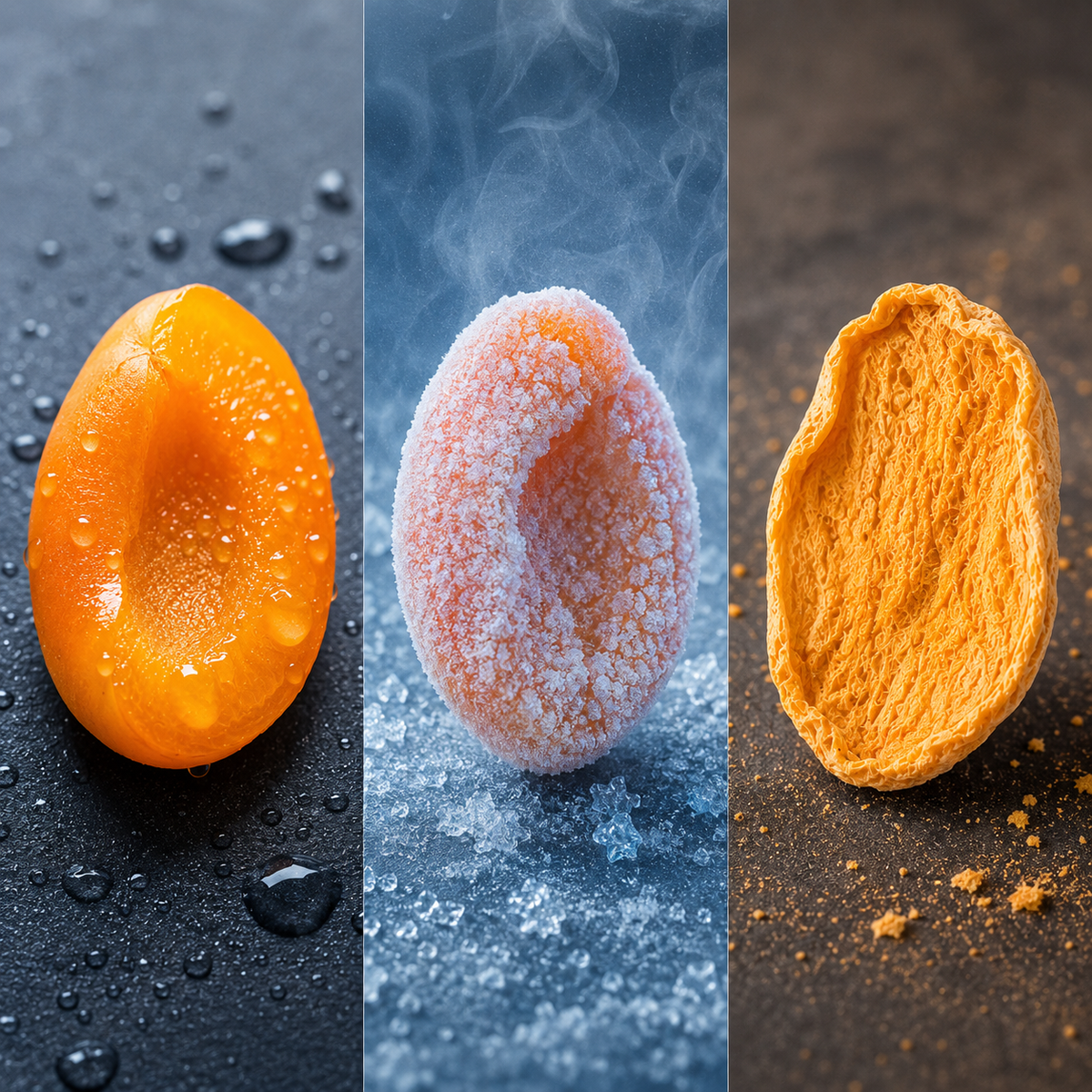 Haphug Freeze-Dried Apricot Chips - No Added Sugar - 30g - Made in Turkey