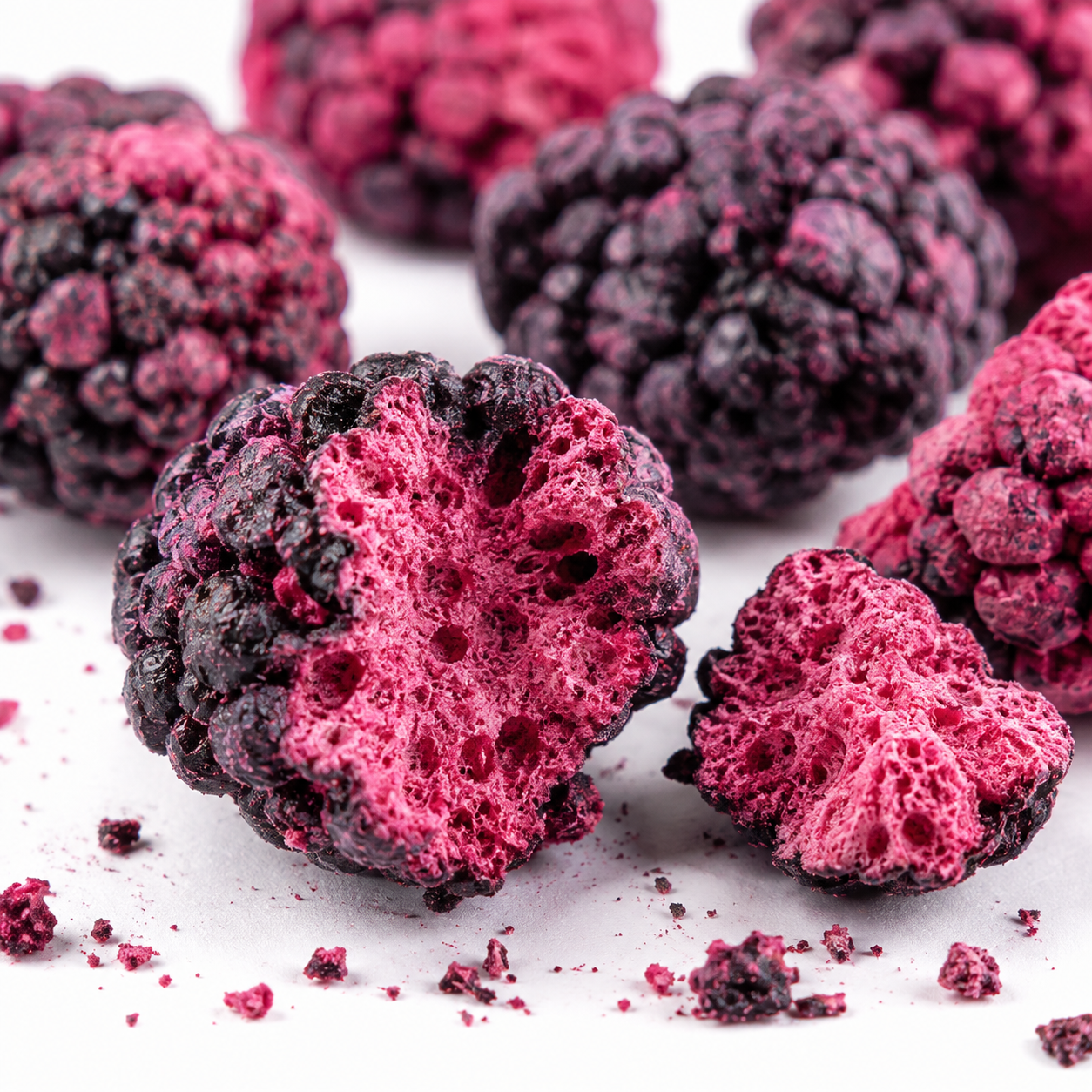Dokuru Freeze-Dried Cranberry Chips - No Added Sugar - 20 g