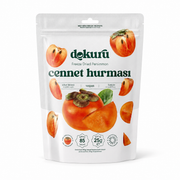 Dokuru Freeze-Dried Persimmon Chips - 100% Persimmon, No Added Sugar - 25g - Turkey