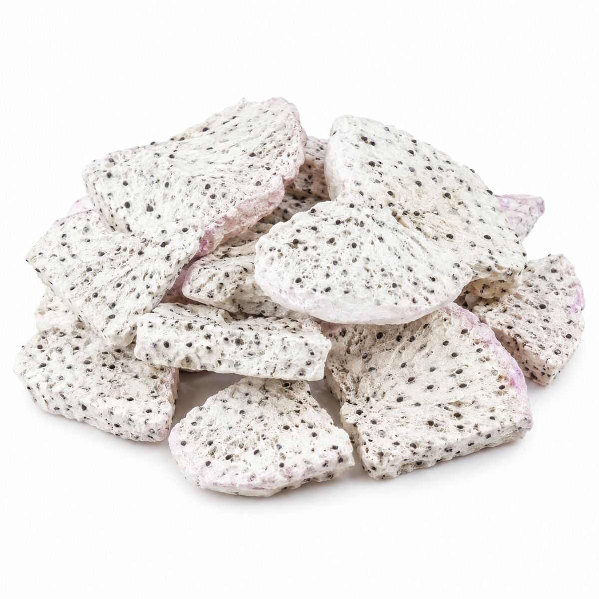 Dokuru Freeze-Dried White Dragon Fruit Chips, No Added Sugar, 30g - Made in Turkey