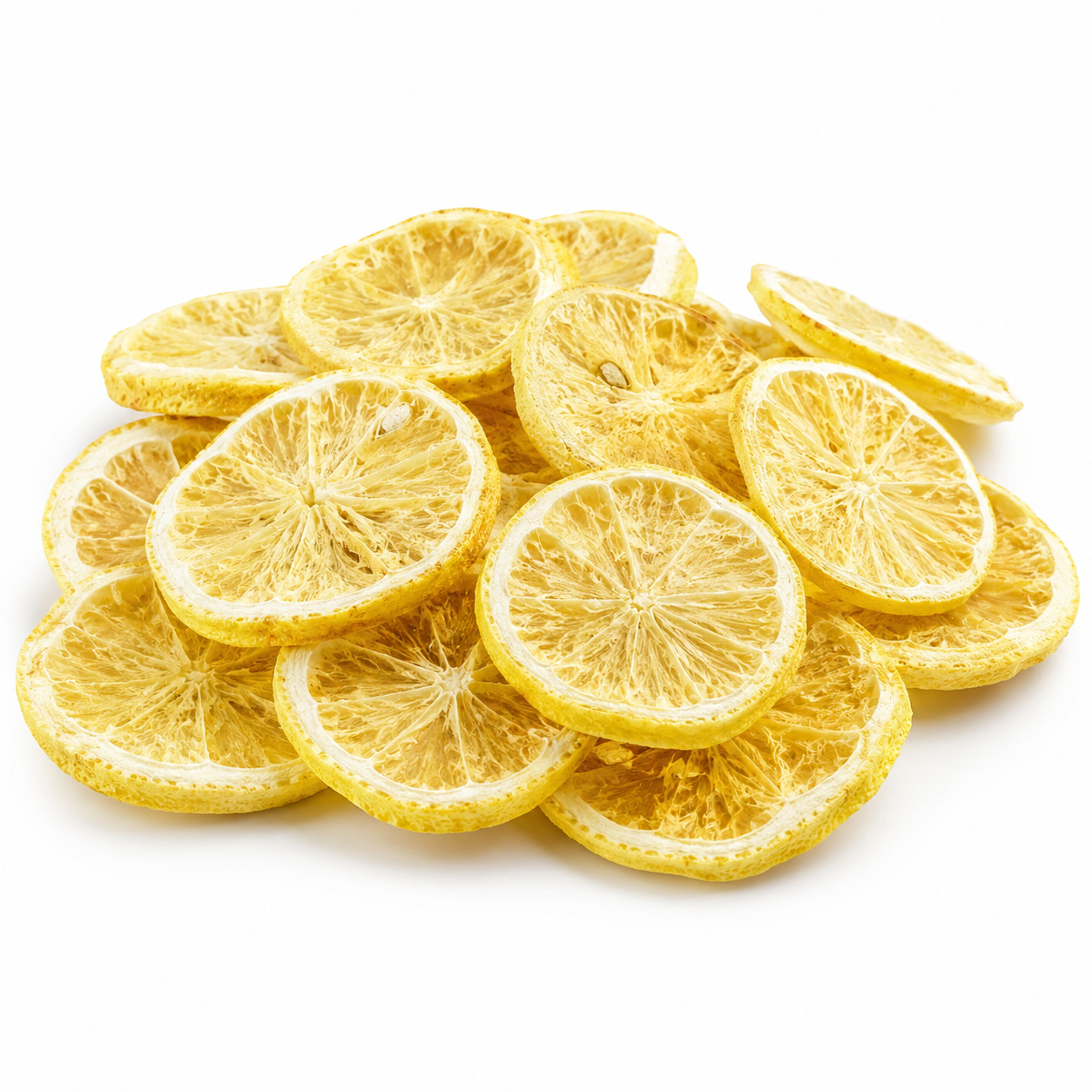 Dokuru Freeze-Dried Yellow Lemon Chips - No Added Sugar - 18 g