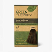 Green Therapy Cream Hair Dye Brown 4.0 - Natural-Looking Long-Lasting Color