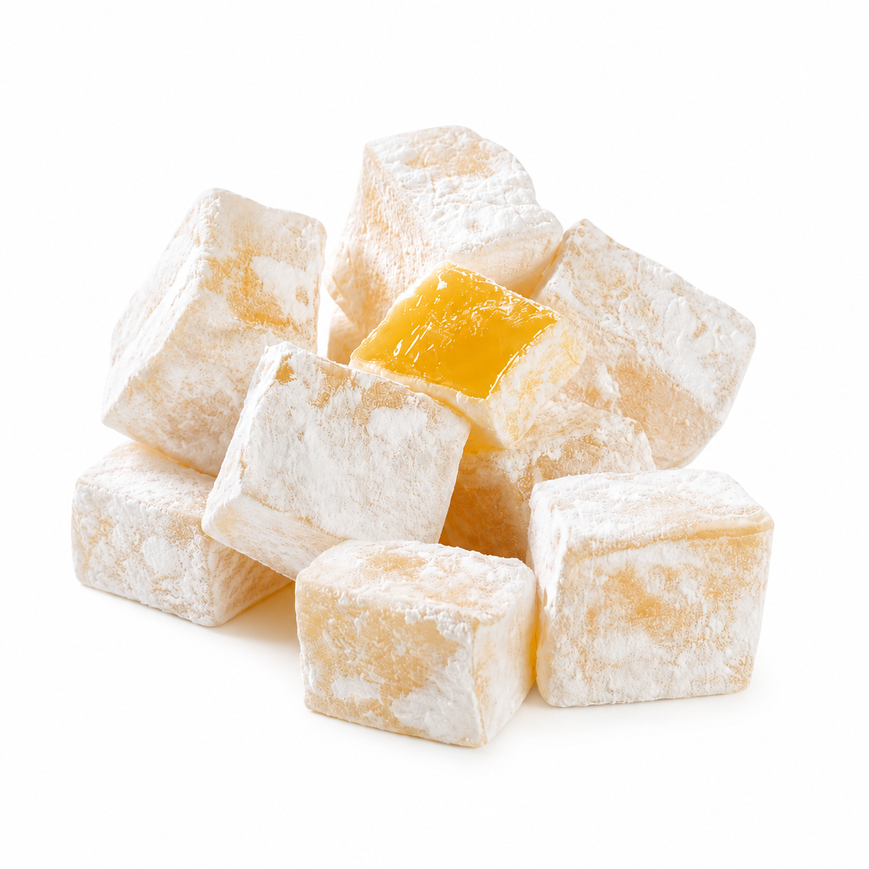 Hafiz Mustafa Plain Turkish Delight Lokum - 1kg