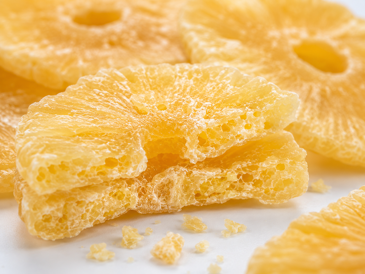 Dried Pineapple Slices, 100% Pineapple, 500 g