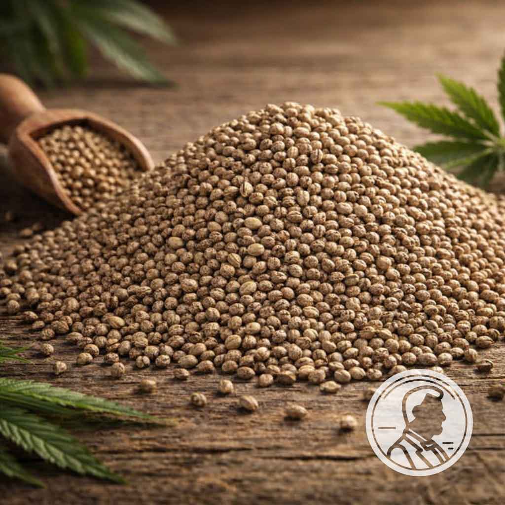 Atoliry Hemp Seeds (Hulled) – Mild Nutty Edible Seeds for Smoothies, Salads & Baking