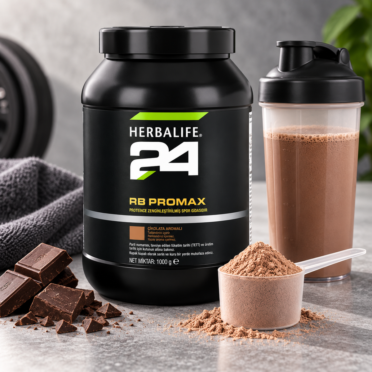 Herbalife24 RB ProMax Chocolate Post-Workout Protein Drink Mix - 1kg