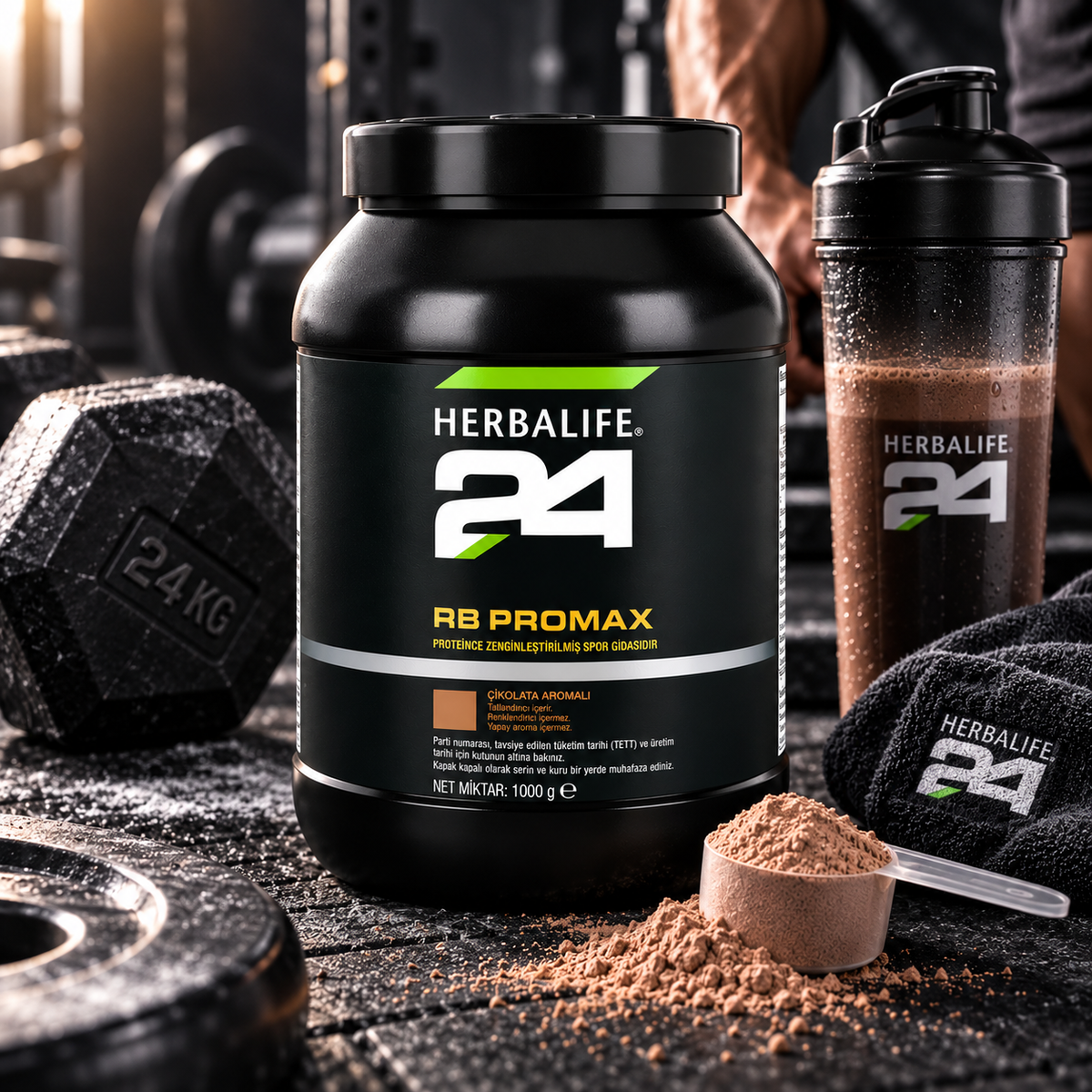 Herbalife24 RB ProMax Chocolate Post-Workout Protein Drink Mix - 1kg