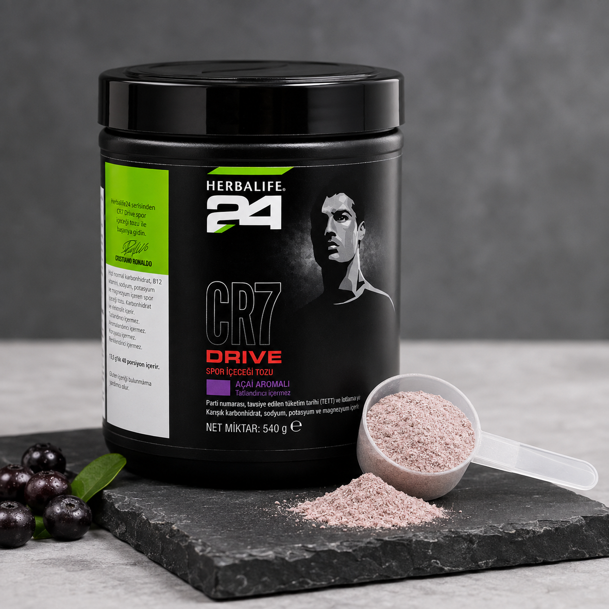 Herbalife24 CR7 Drive Sports Drink Mix with Electrolytes - 540 g