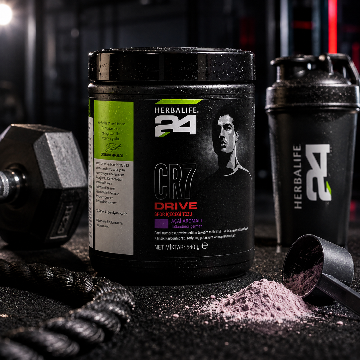 Herbalife24 CR7 Drive Sports Drink Mix with Electrolytes - 540 g