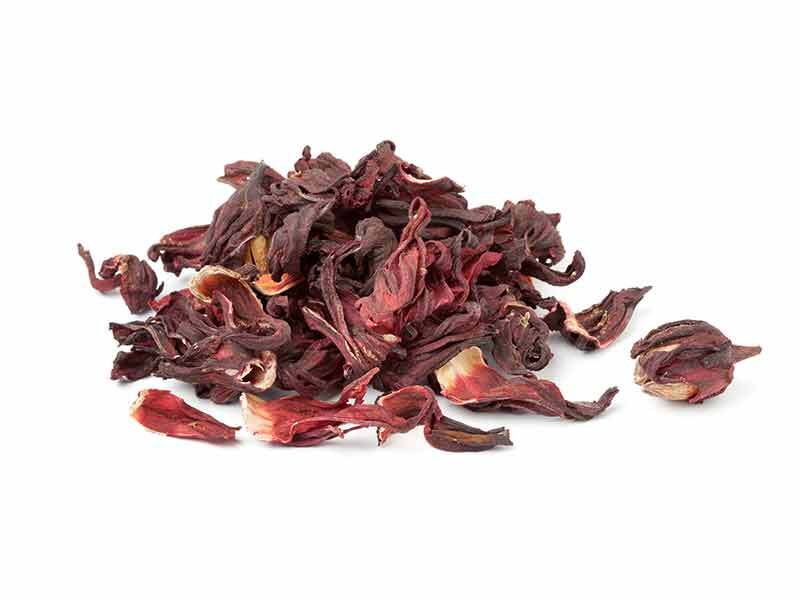 Sun-Dried Hibiscus Tea Flowers Loose Leaf for Hot or Cold Brew