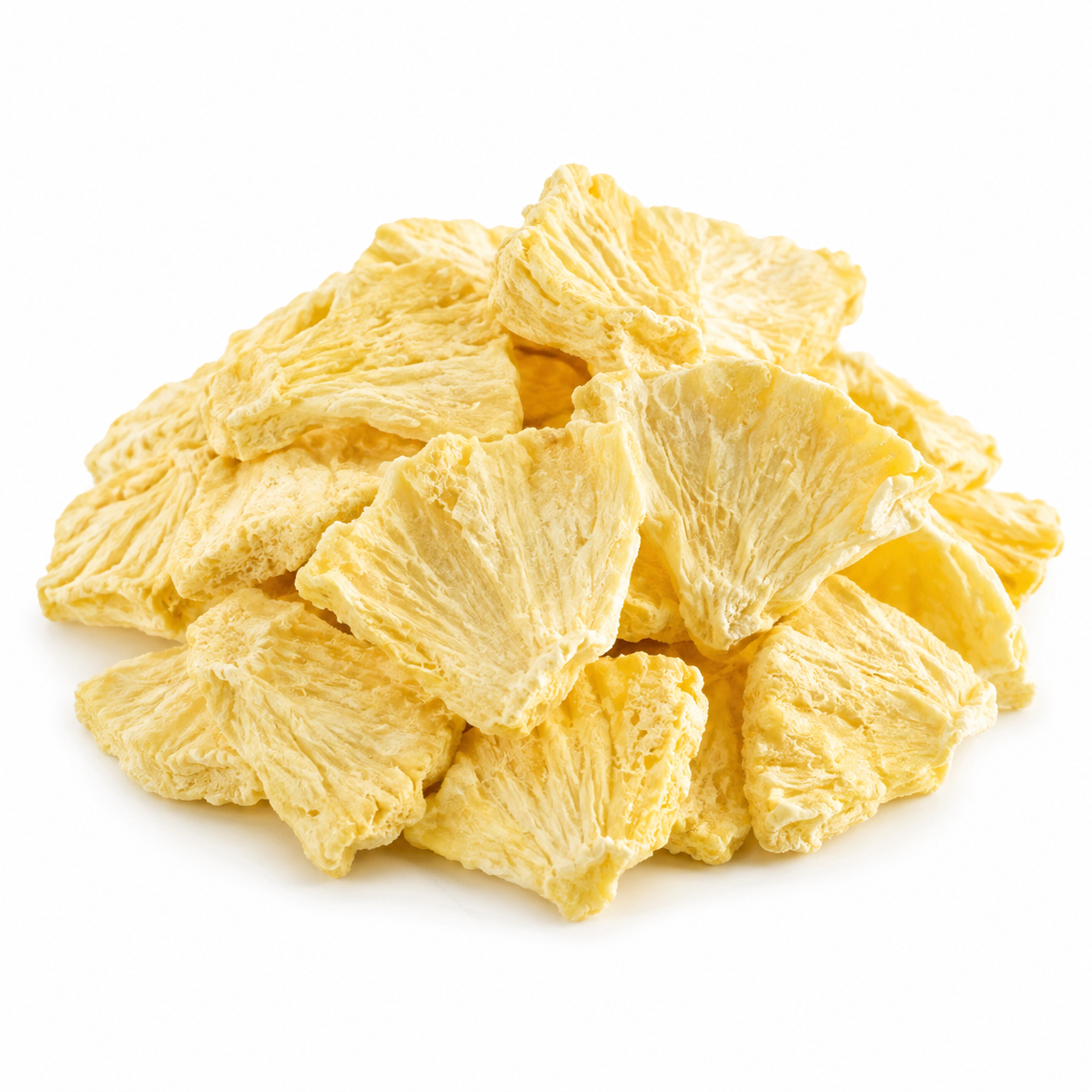 Haphug Freeze-Dried Pineapple Chips - No Added Sugar, No Preservatives - 25g