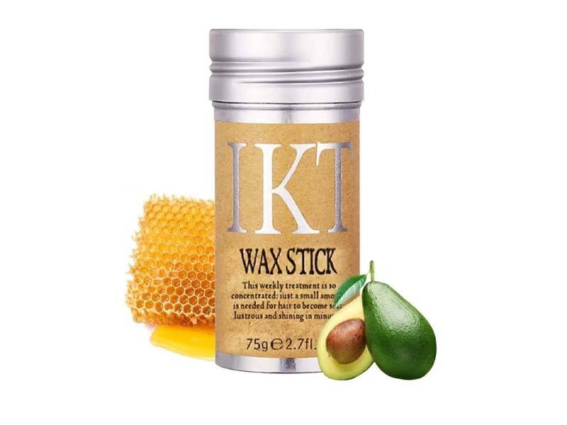 IKT Hair Wax Stick 75g | Natural Styling Wax for Edges & Flyaways | Smooth Finish | Flexible Hold | Nourishing Formula | Easy Twist-Up Stick for Men, Women & Kids