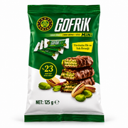 Kahve Dunyasi Gofrik Milk Chocolate Wafer with Pistachio Paste - 125 g, 10 Pieces