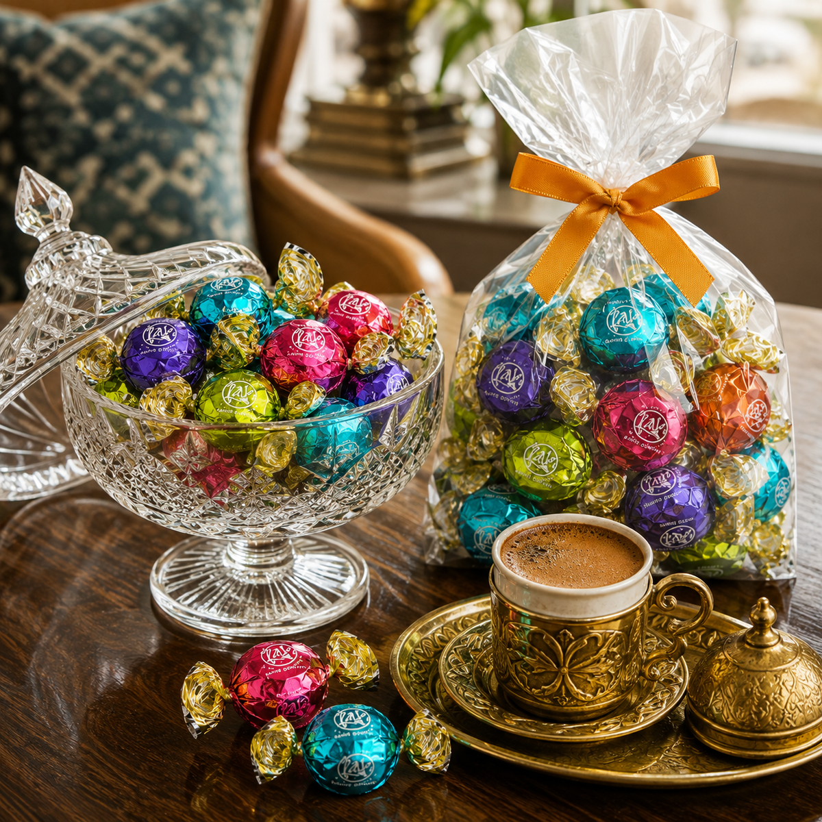 Kahve Dünyası Lavi Mixed Filled Dark & Milk Chocolates - 500 g