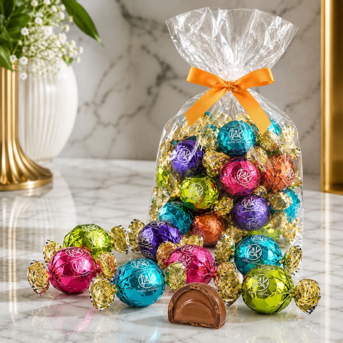 Kahve Dünyası Lavi Mixed Filled Dark & Milk Chocolates - 500 g