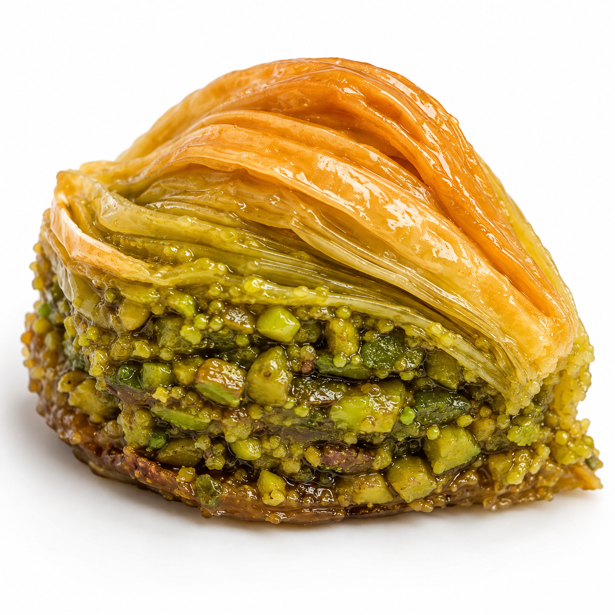 Koskeroglu Mussels-Shaped Pistachio Baklava - 1kg