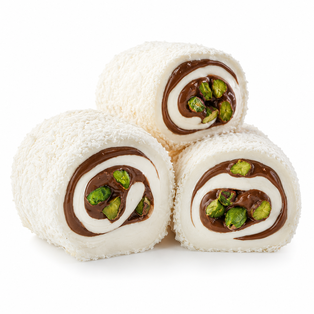 Lokum Atolyesi Sultan Turkish Delight with Chocolate Hazelnut Cream & Pistachio - 500g