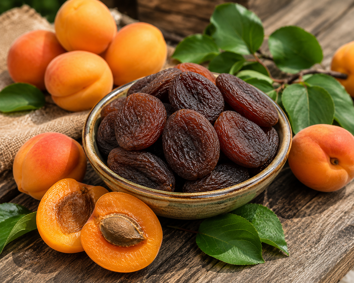 Malatya Turkish Black Dried Apricots 100% Natural - 300g, 450g, 800g