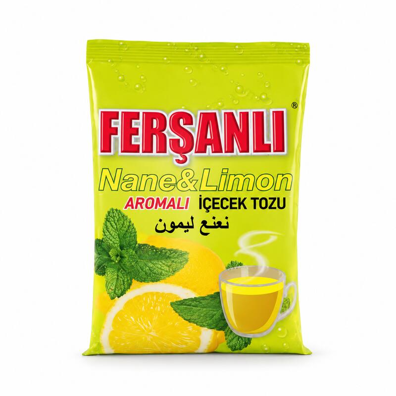 Mint Lemon Flavored Drink Powder 250g Instant Beverage Mix