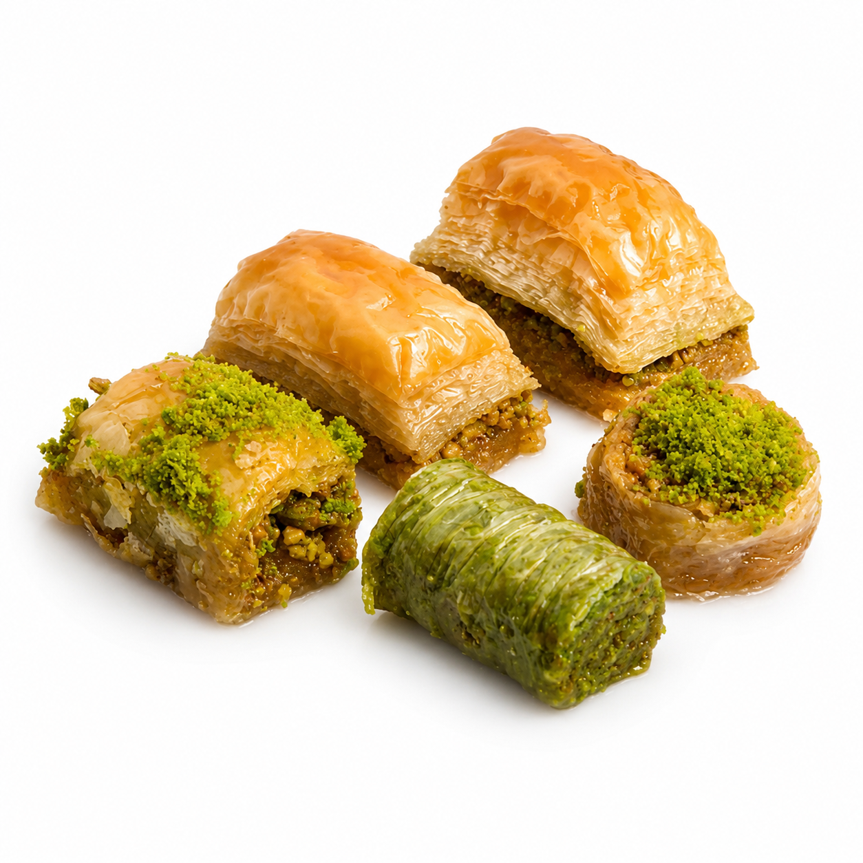 Mixed Turkish Baklava Assortment Gift Box 1 kg