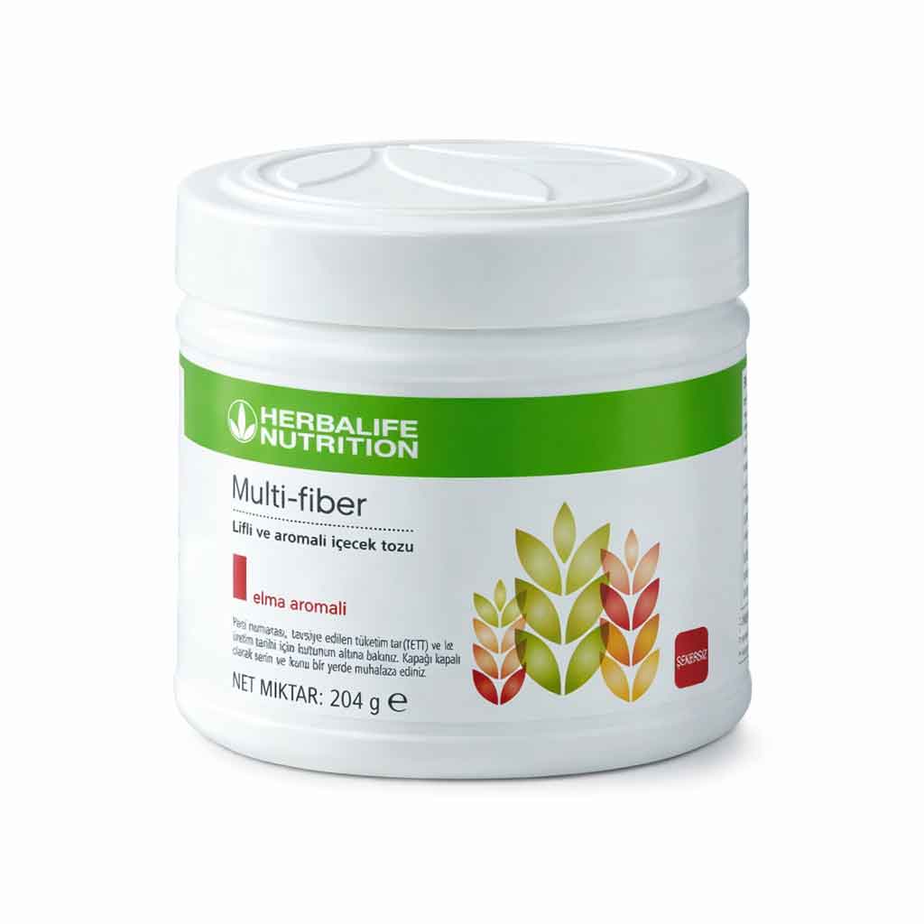 Herbalife Multi-Fiber Apple Flavored Drink Powder 204 g (30 Servings)