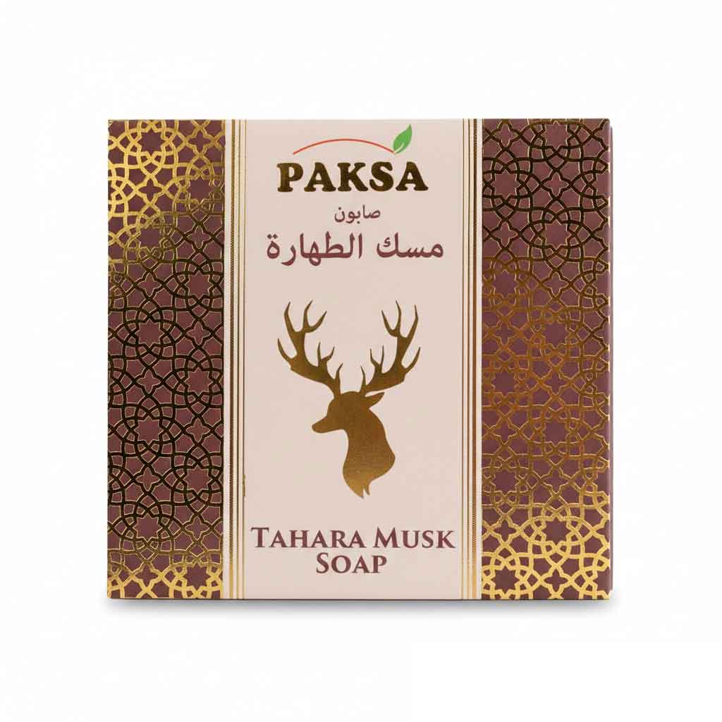 Paksa Musk Al Tahara Soap Bar – Creamy Lather Cleansing Soap with Musk Fragrance