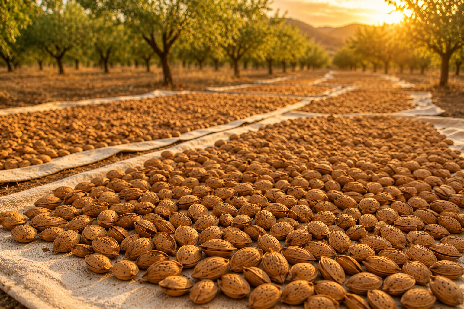 Osmanlioglu Roasted Almonds - Whole Roasted Almonds - 500 g