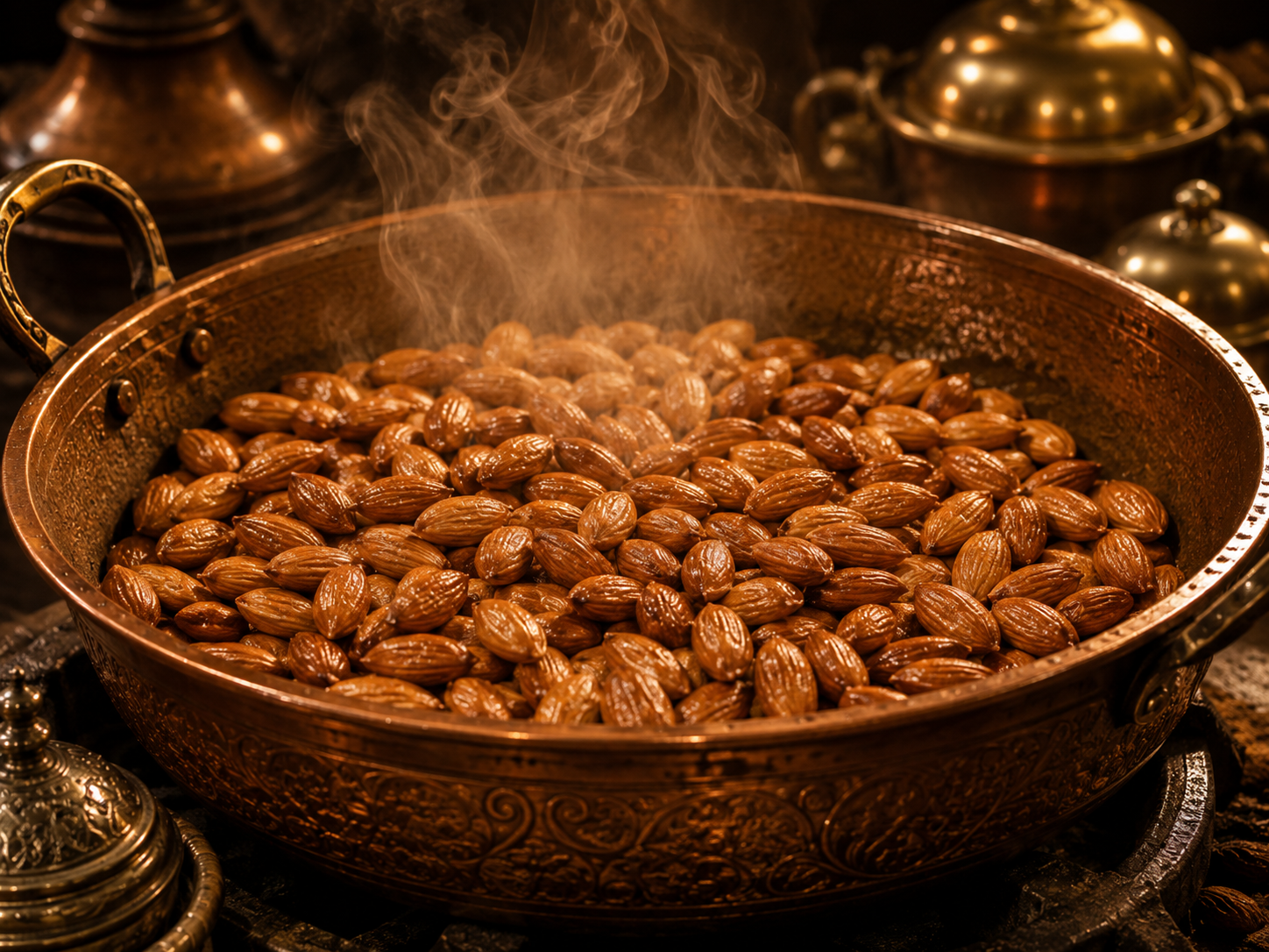 Osmanlioglu Roasted Almonds - Whole Roasted Almonds - 500 g