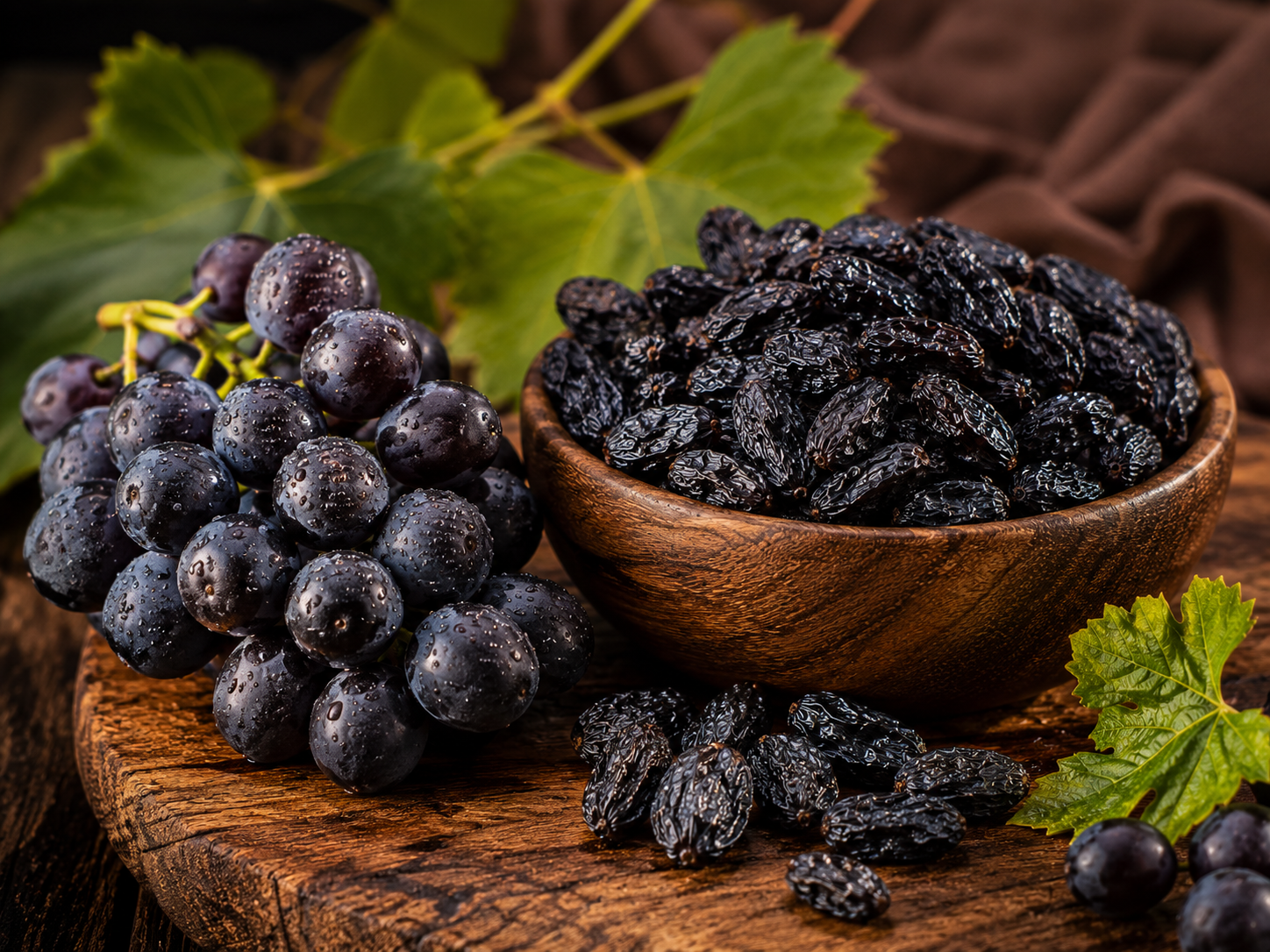 Osmanlioglu Turkish Black Raisins, 100% Natural, 500 g