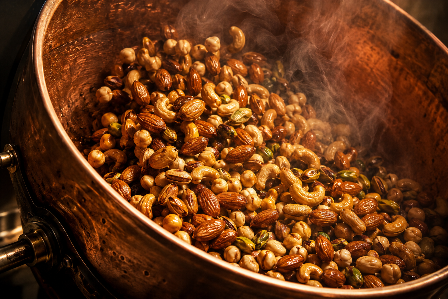Ottoman Gold Mix Roasted Turkish Nut Blend, Hazelnut, Almond, Cashew & Pistachio, 400 g