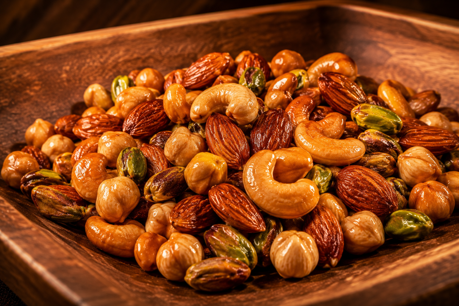 Ottoman Gold Mix Roasted Turkish Nut Blend, Hazelnut, Almond, Cashew & Pistachio, 400 g