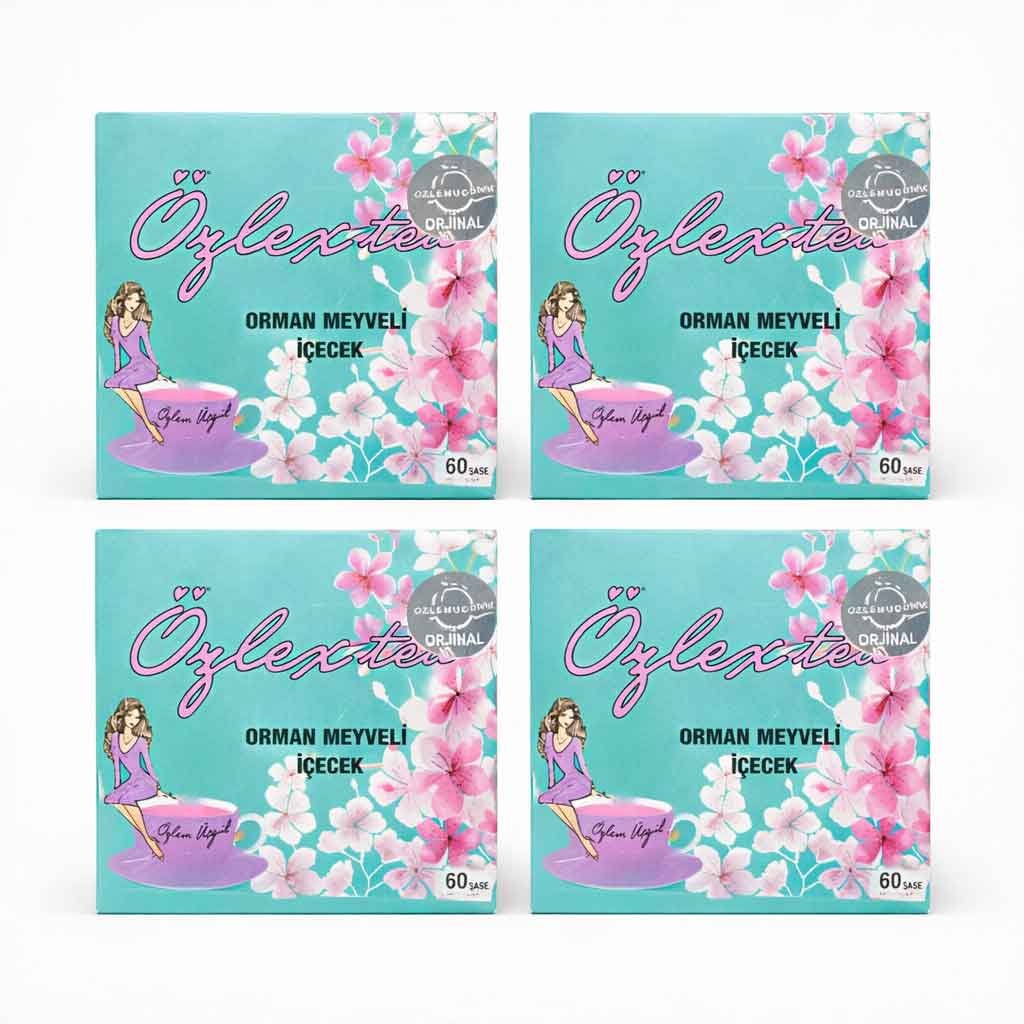 Ozlex Tea Forest Fruit Herbal Infusion - 60 Sachets Original