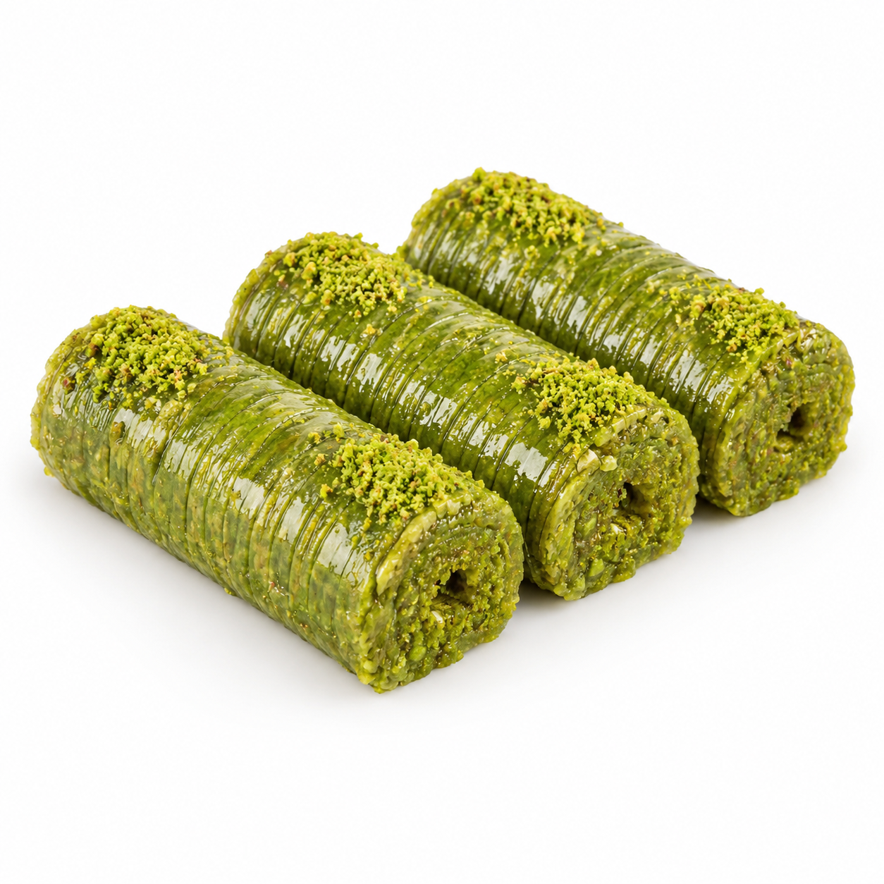 Pistachio Wrap Baklava with Phyllo Pastry - 1kg
