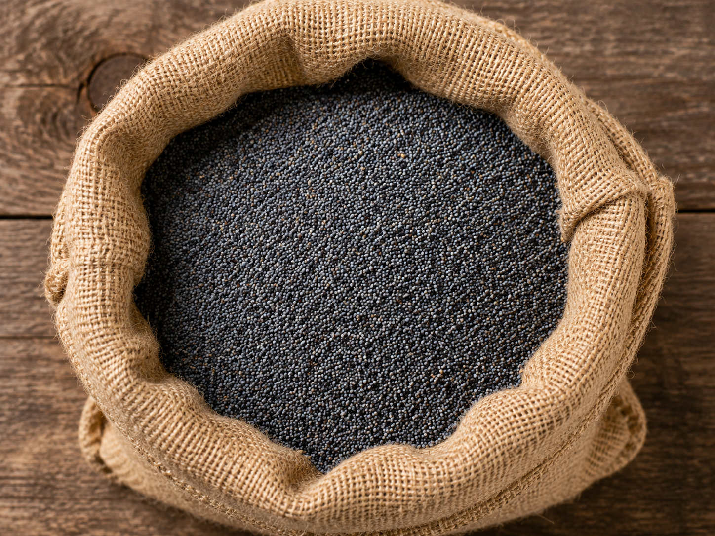Organic Blue Poppy Seeds Whole for Baking & Cooking - Premium Quality - 1 kg