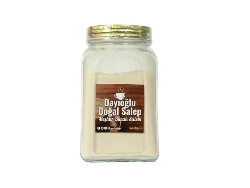 Dayioglu 100% Pure Turkish Salep Powder for Hot Drinks and Ice Cream