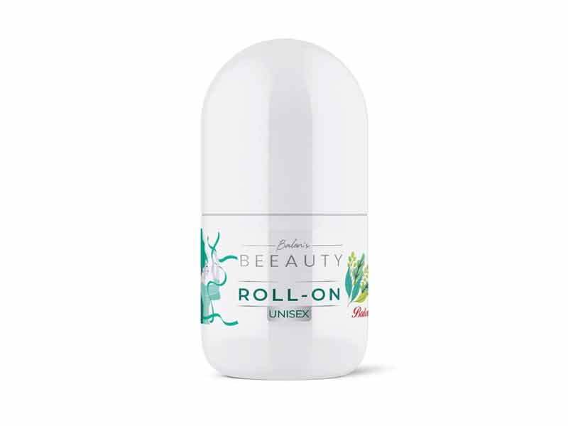 Unisex Prebiotic Deodorant Roll-On – 50ml | Natural Alum, Aloe Vera & Herbal Extracts | Long-Lasting Freshness