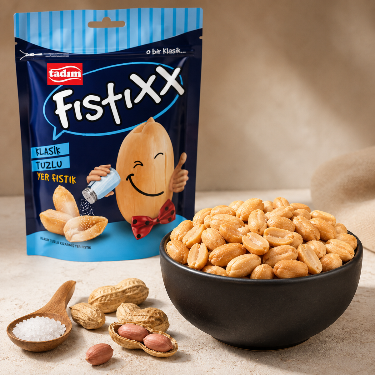 Tadim Classic Salted Roasted Peanuts - 180 g