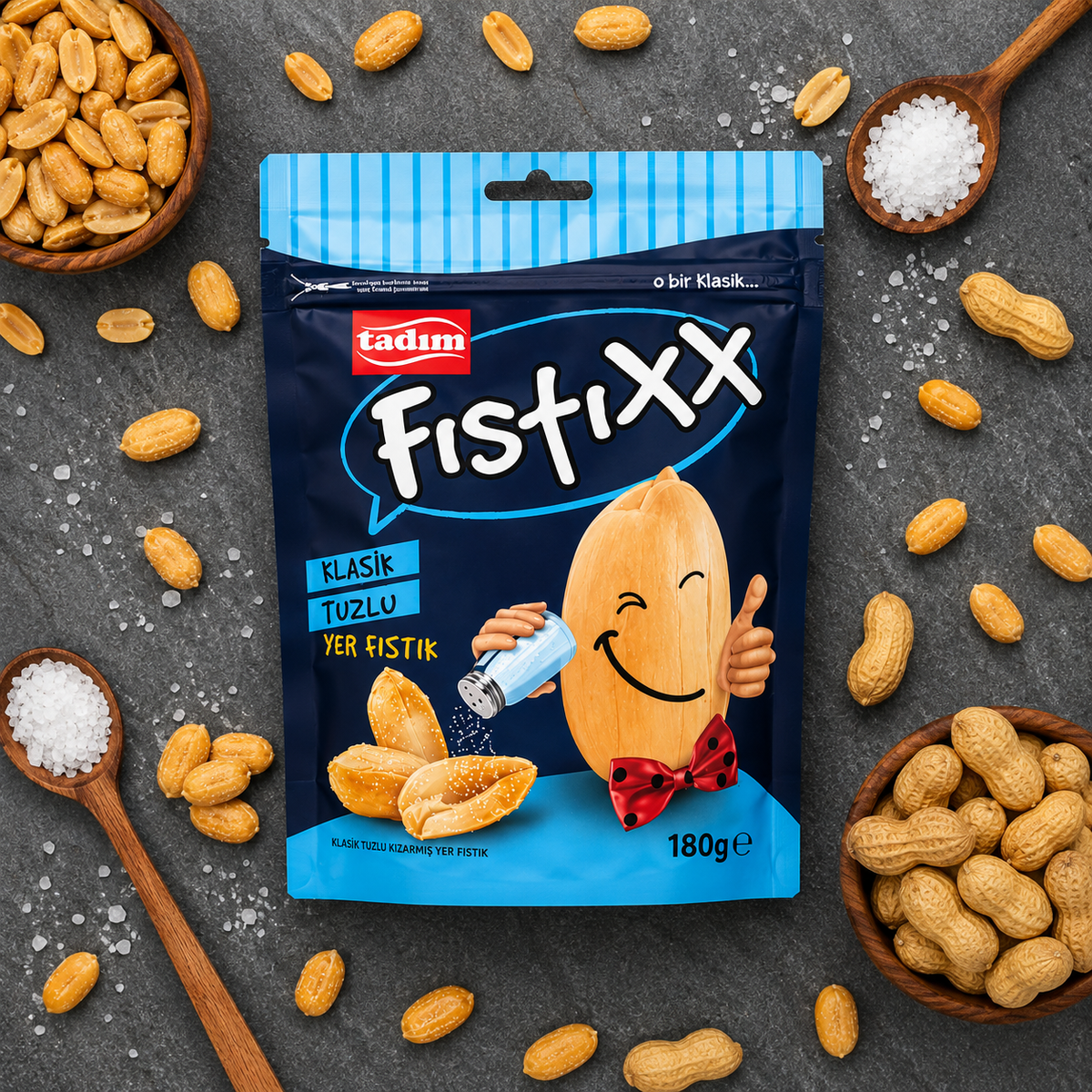 Tadim Classic Salted Roasted Peanuts - 180 g