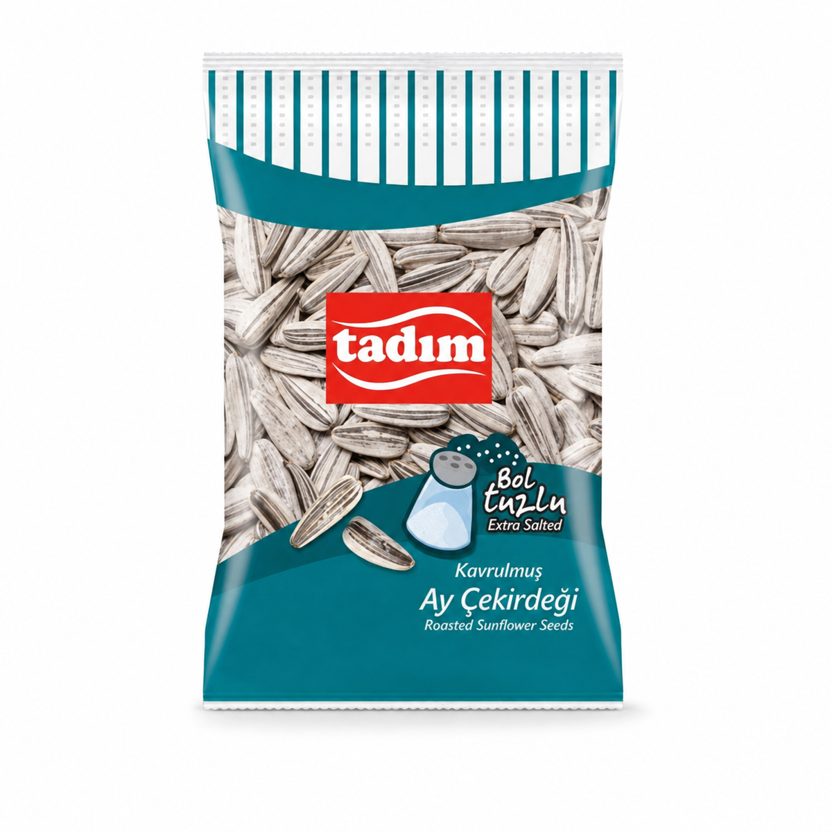 Tadim Extra Salted Roasted Sunflower Seeds, 50g - Made in Turkey