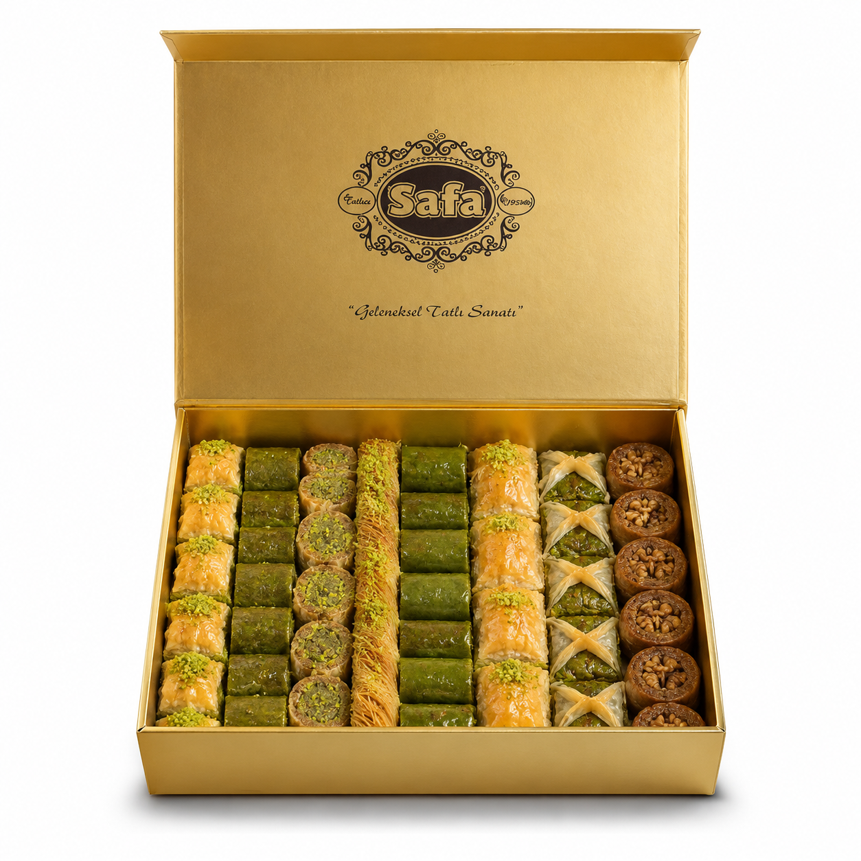 Tatlici Safa Mixed Turkish Baklava Assortment Gift Box 1 kg