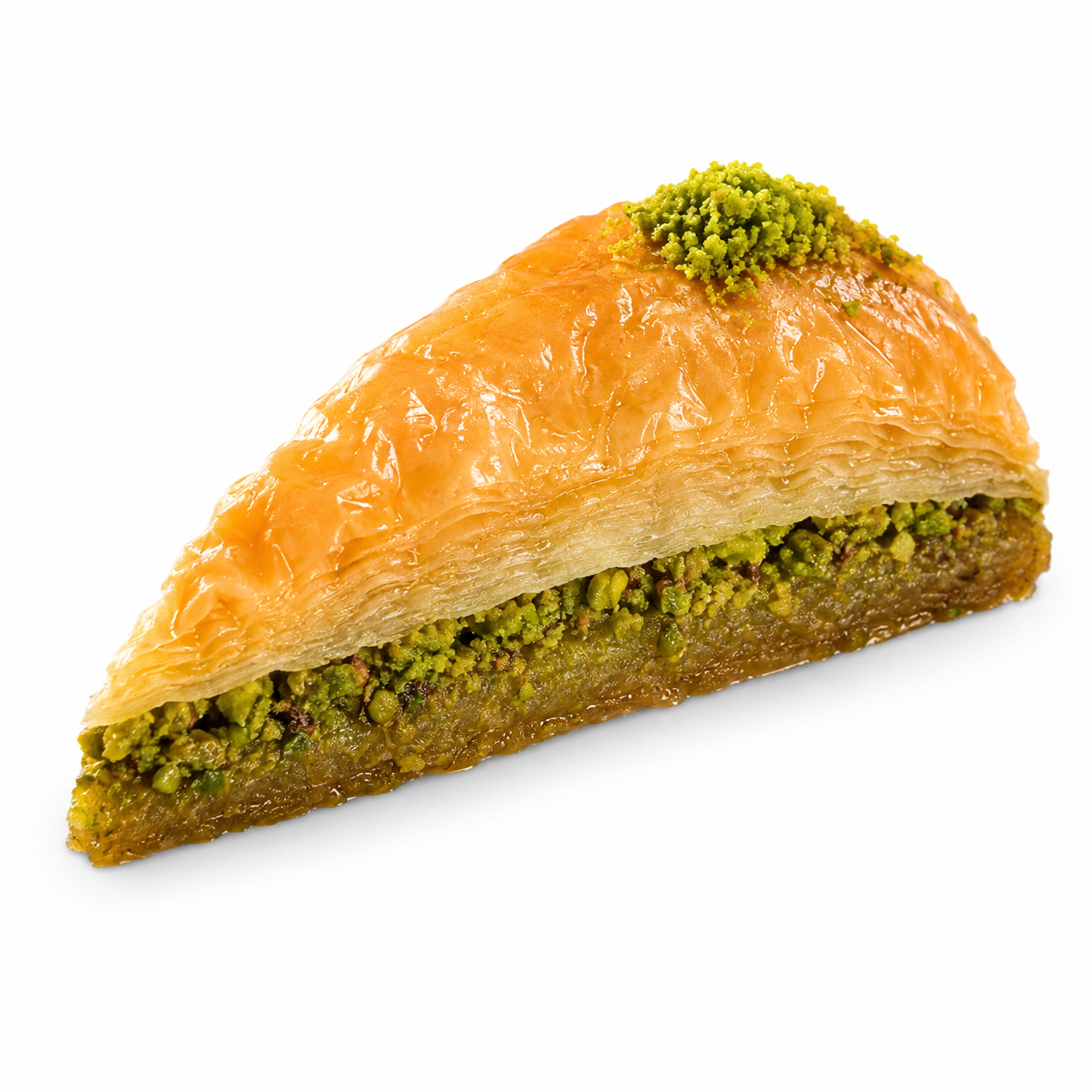 Triangular Pistachio Baklava - Traditional Turkish Dessert - 1kg