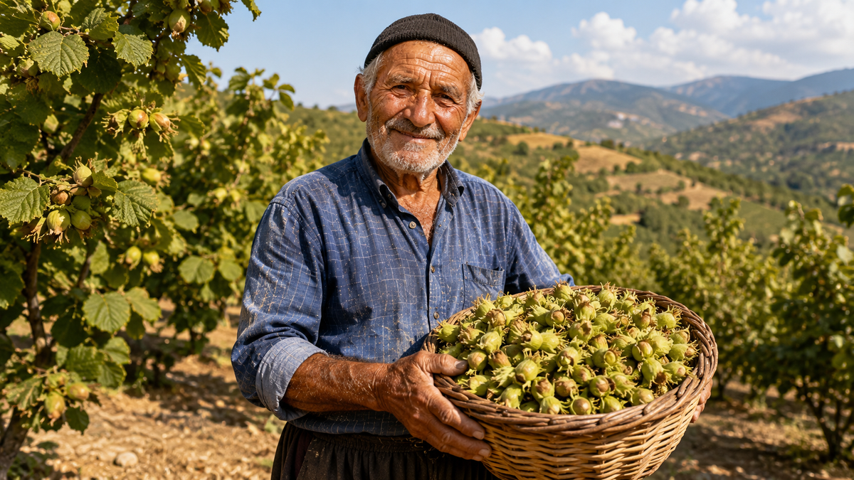 Turkish Grade A Whole Hazelnuts, 500 g