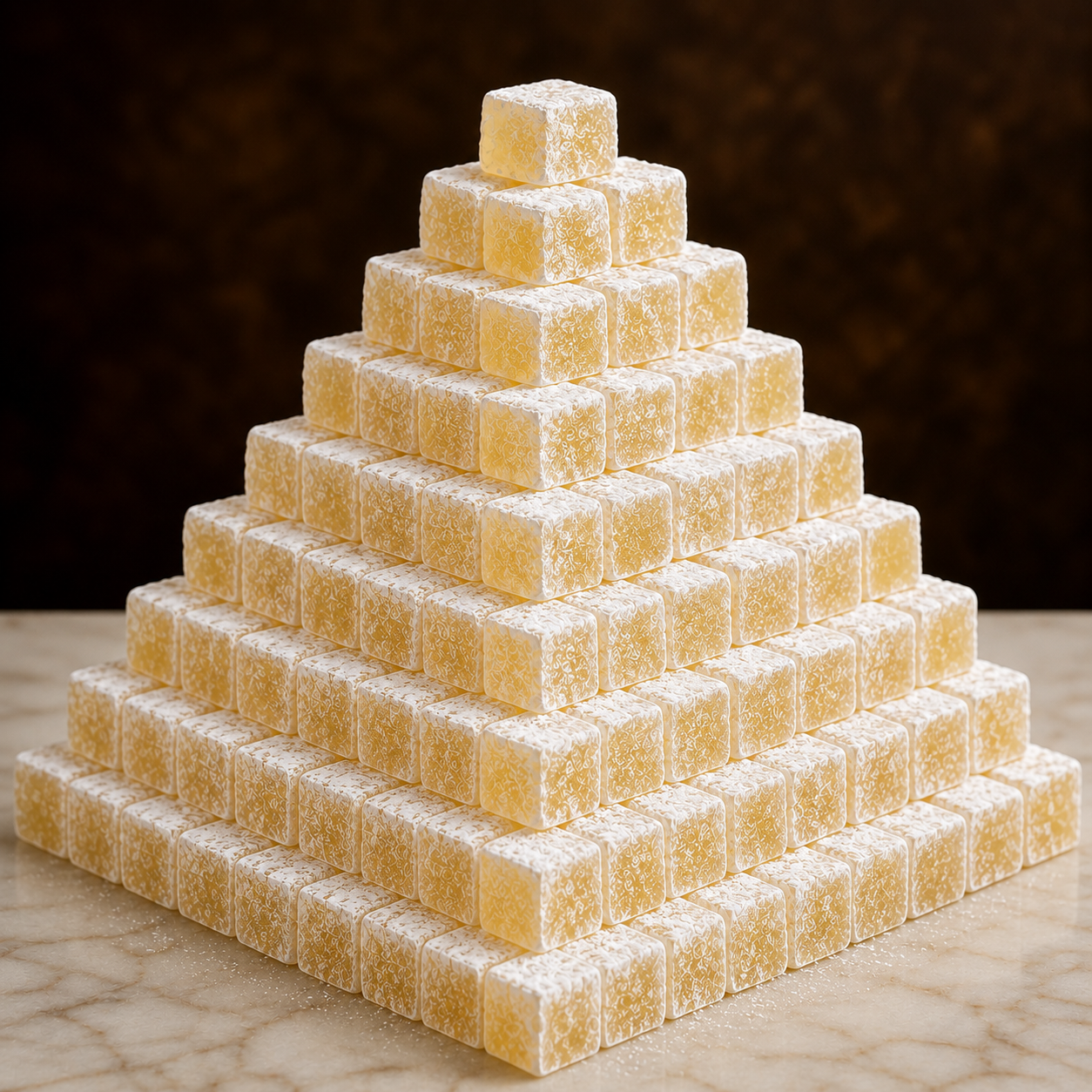 Turkish Gum Mastic Delight (Lokum) - Traditional Turkish Confectionery - 1 kg