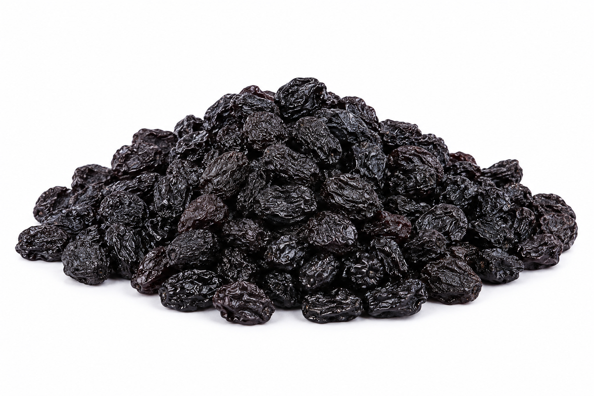 زبيب أسود مجفف 100% طبيعي، 500 جم
