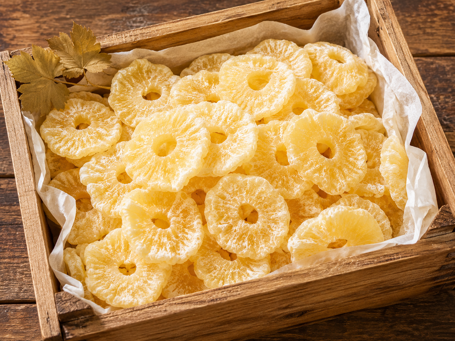 Turkish Dried Pineapple Slices - Premium Tropical Fruit - 500 g