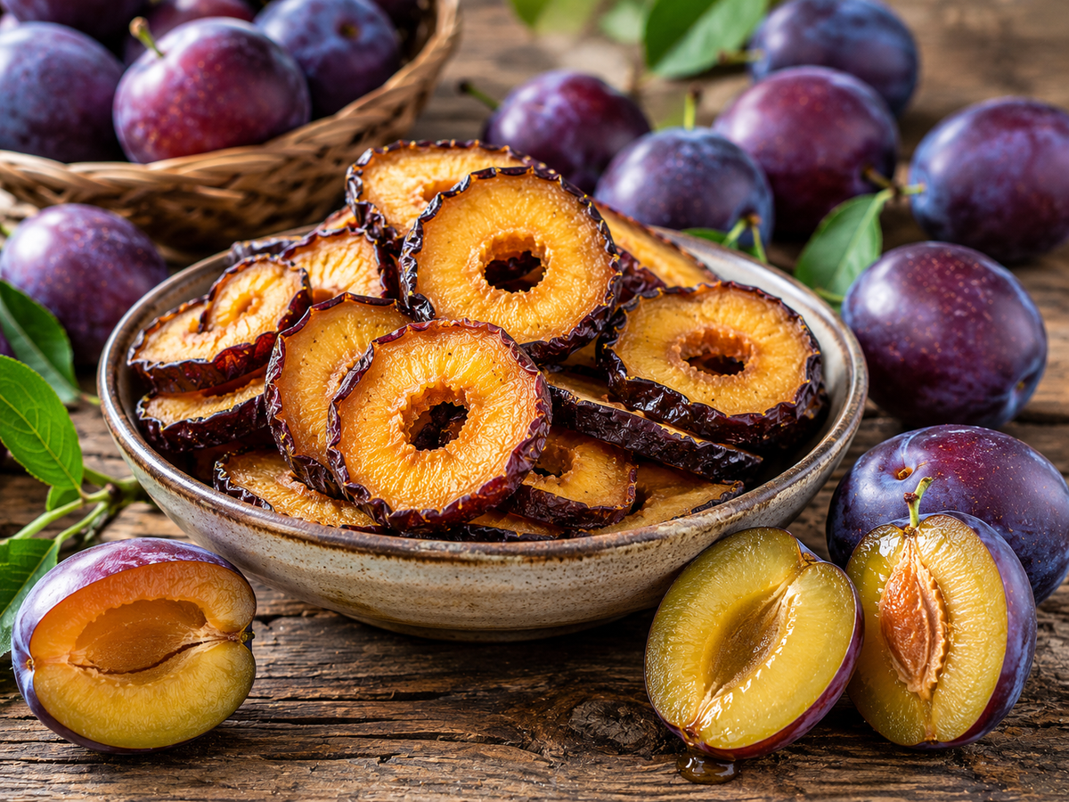 Turkish Dried Plums (Prunes) - Naturally Sweet Dried Fruit - 500 g