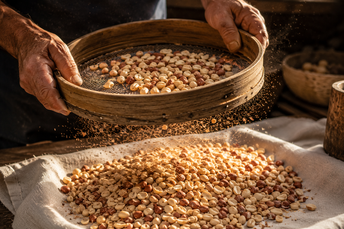 Turkish Roasted Peanuts with Sesame & Honey -250g,  500g